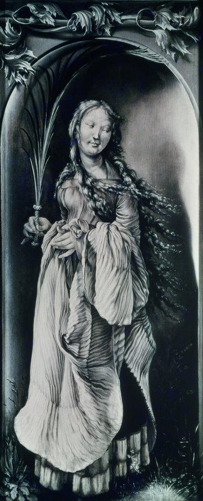 St. Lucy (c.283-c.304) by Matthias Grünewald